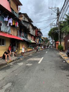 Bidonville à Manille