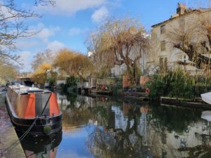 Jogging le long du Regent’s canal