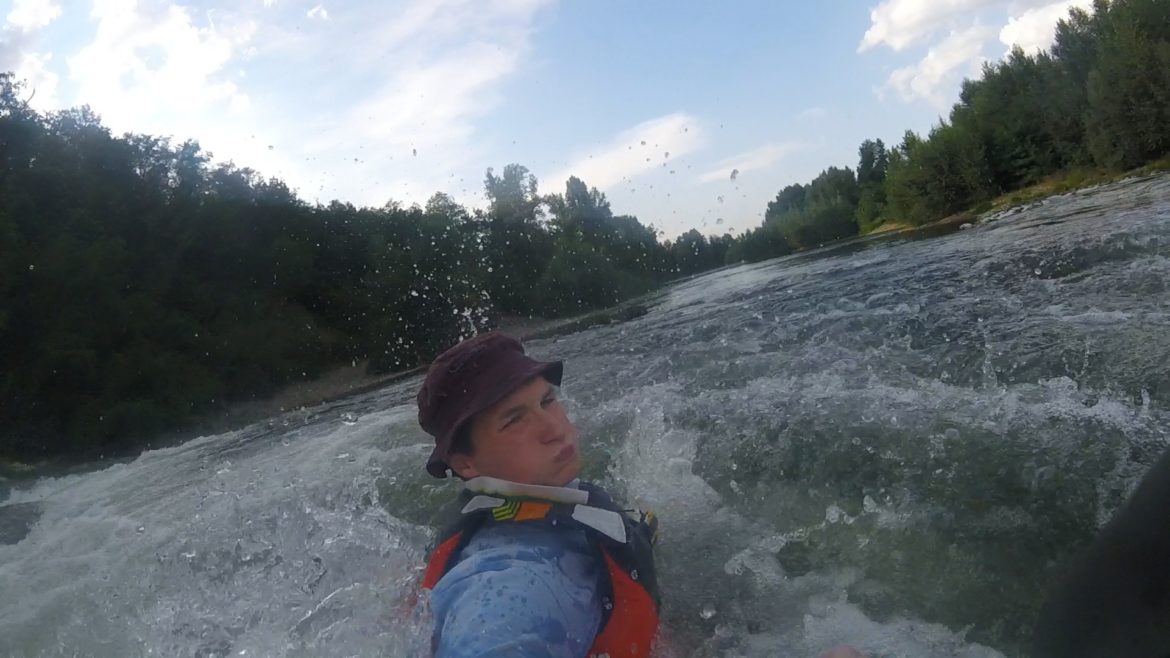 En canoë sur l'Allier