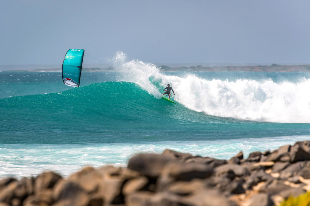 Kitesurf et bidonvilles