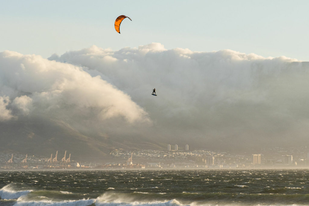 Kitesurf et bidonvilles